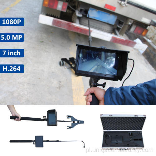 7-calowy monitor z elastyczną kamerą o wysokiej rozdzielczości i rejestratorem